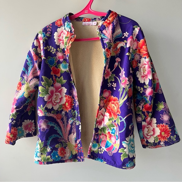 Kids Light Fleece Jacket like new Lucky Wang NYC - Picture 5 of 9